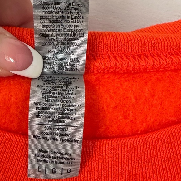 3/$20💥 Tennessee Graphic Print Crewneck Sweatshirt Orange Volunteer State Cotton - Picture 14 of 16